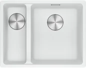 Zlewozmywaki - Franke Zlewozmywak fragranitowy Maris MRG 260/160-34-15 Biały polarny 135.0669.551 135.0669.551 - miniaturka - grafika 1