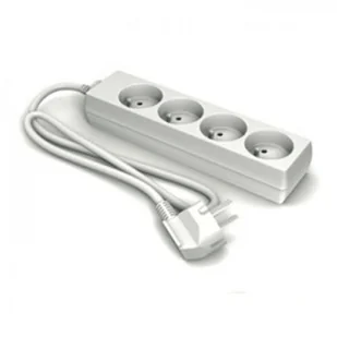 m_Karlik Listwa zasilająca mKarlik Przedłużacz 4gn bez wyłącznika 1,5m H05W-F 3G1.00mm2 10A 250V IP20 RTV002837 - Listwy zasilające - miniaturka - grafika 2