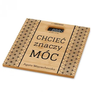 Murrano Waga bambusowa łazienkowa z nadrukiem dla niej na imieniny WAG2-034 - Wagi łazienkowe - miniaturka - grafika 2