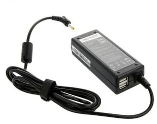 Movano ładowarka / zasilacz 19v 3.42a (5.5x2.5), z wyjsciem USB x2 - asus, toshiba, lenovo, msi, itd ZZ/LIT19342USB - Zasilacze do laptopów - miniaturka - grafika 2