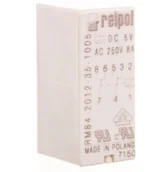 Sterowniki i przekaźniki - Relpol Przekaźnik miniaturowy 2P 8A 5V DC PCB AgNi RM84-2012-35-1005 600332 - miniaturka - grafika 1