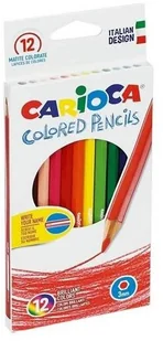 Carioca Kredki ołówkowe 12 sztuk KW TRADE - Kredki, ołówki, pastele i pisaki - miniaturka - grafika 3