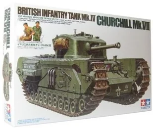 Tamiya TAMIYA  British Infantry Tank Mk.IV Churchill Mk.VII 35210 - Modele do sklejania - miniaturka - grafika 3