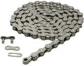 Łańcuchy rowerowe - Verso Łańcuch Verso 1-2x1-8" 1-biegowy 112-ogniw z zapinką box 143005 - miniaturka - grafika 1