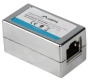 Gniazdka elektryczne - LANBERG LANBERG Adapter złączka sieciowa RJ45 x2 kat.6 ekranowany - miniaturka - grafika 1