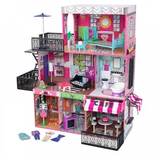 KidKraft DOMEK DLA LALEK BARBIE BROOKLYN LOFT 65922 - Domki dla lalek - miniaturka - grafika 2