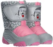 Śniegowce damskie - Demar Śniegowce dziecięce DOGGY 2 LIGHT NA 4026NA - miniaturka - grafika 1