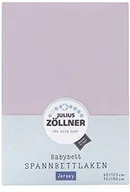 Prześcieradła dla dzieci - Zollner Julius prześcieradło z gumką na łóżko dziecięce, wymiary: 60 x 120 / 70 x 140 cm, w różnych kolorach bez - miniaturka - grafika 1