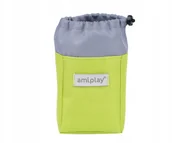 Artykuły szkoleniowe - amiplay Torebka na przysmaki seria Samba Zielony - miniaturka - grafika 1