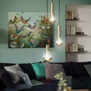 Paulmann Żarówka LED E27 G125 827 6,5W lustrzana złota - Żarówki LED - miniaturka - grafika 3