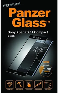 PanzerGlass Premium do Sony Xperia XZ1 Compact, czarna 7611 - Szkła hartowane na telefon - miniaturka - grafika 2
