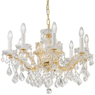 Lampy sufitowe - Kolarz Maria Louise żyrandol, złoto 24 kt, 8-pkt. - miniaturka - grafika 1