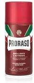 Kosmetyki do golenia - PRORASO Red Shaving Foam Pianka zmiękczająca i odżywiająca zarost podczas golenia 300ml 17005 - miniaturka - grafika 1