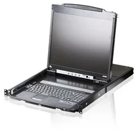 Adaptery i przejściówki - Aten Konsola CL5800N-ATA-AG PS/2-USB VGA Dual Rail 19" wsparcie USB CL5800N-ATA-AG - miniaturka - grafika 1
