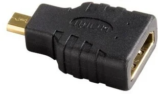 Hama HDMI GNIAZDO MICRO HDMI WTYK - Adaptery i przejściówki - miniaturka - grafika 5