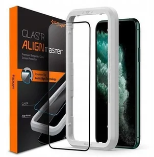Spigen Szkło do etui Glas.tR Slim FC AM iPhone 11 Pro Max, Xs Max, czarne 8809671018312 - Szkła hartowane na telefon - miniaturka - grafika 10