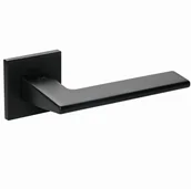 Klamki - Infinity line KLAMKA SHARK NA ROZECIE KWADRATOWEJ CZARNY KSH B00 - miniaturka - grafika 1