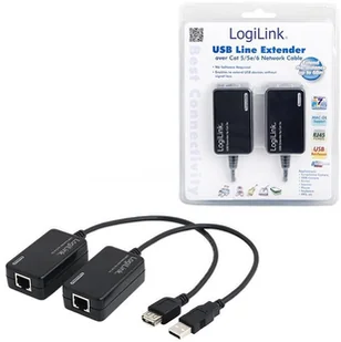 LogiLink Extender USB przez RJ45 do 60m KKLKKPBU0110 - Switche - miniaturka - grafika 6