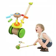 Karuzele dla niemowląt - Classic World Pchanka Karuzela Na Spacer Classic World CW3305 - miniaturka - grafika 1