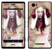 Etui i futerały do telefonów - Sony Royal Sticker Royal tatuaż ścienny RS. 71839 samoprzylepny do Xperia M z motywem Traumland RS.71839 - miniaturka - grafika 1