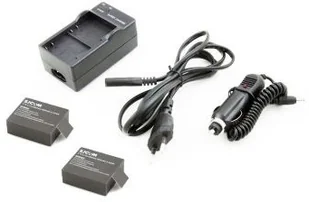 SJCAM 2x Bateria Podwójna Ładowarka SJ4000 SJ5000 - Akcesoria do kamer sportowych - miniaturka - grafika 2