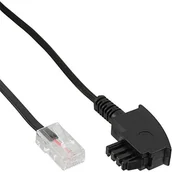 Akcesoria do tabletów i e-booków - InLine TAE-F kabel do routera DSL 8P2 °C RJ45  TAE-F  wtyczka  25 m, 18525 18525 - miniaturka - grafika 1