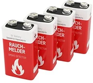 Baterie i akcesoria - Ansmann 5021023  01  590  1 10-letnia bateria longlife specjalnie do czujnika dymu Lithium High Energy E-Block ER9 V CR-V9, 1100 mAh, 9 V,-częściowy vorats Pack Czerwony 5021023-01-590-1 - miniaturka - grafika 1