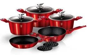 Berlinger Haus 10-częściowy zestaw naczyń kuchennych z kolekcji Metallic Line - Zestawy garnków i patelni - miniaturka - grafika 2