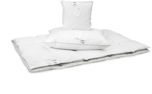 AMZ Komplet Dziecięcy + 40 x 60 Basic+ Biały 00008698 - Kołdry i poduszki dla dzieci - miniaturka - grafika 2