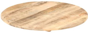 vidaXL Lumarko Blat stołu, lite drewno mango, okrągły, 15-16 mm, 50 cm 286000 - Meble modułowe i akcesoria - miniaturka - grafika 5