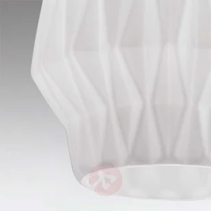 Selene Lampa wisząca Origami ze szkła, biała - Lampy sufitowe - miniaturka - grafika 2