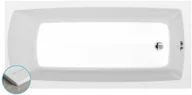 Wanny - Polysan LILY wanna prostokątna 140x70x39cm biała 72201S - miniaturka - grafika 1