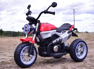 Import SUPER-TOYS NAJNOWSZY WIELKI MOTOR BQ-8188-FLASHING CZERWONY - Pojazdy elektryczne dla dzieci - miniaturka - grafika 20