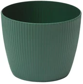 Donice - LAMELA Osłonka doniczki Magnolia 30 cm zielona - miniaturka - grafika 1