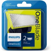 Maszynki do golenia i wkłady - 2szt Philips OneBlade wymienne ostrze QP220 QP2530 - miniaturka - grafika 1