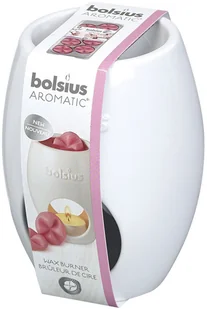Bolsius Aromatic wax burner kominek do wosków ellips biały - Świeczniki - miniaturka - grafika 3