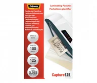 Folie do laminatora - Fellowes Laminator Folie do laminowania 125 54x86 mm, 100 szt. - 5306302 - miniaturka - grafika 1