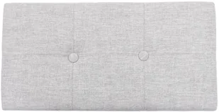 vidaXL Ławka z 2 pufami, zestaw wypleciony z trawy morskiej, szary vidaXL - Pufy i podnóżki - miniaturka - grafika 9