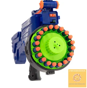 Hasbro Wyrzutnia karabin Blaze Storm + naboje 40szt STREFADZIECIAKOW.PL KX670 - Zabawki militarne - miniaturka - grafika 6