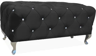 Signal Ławka z kryształkami Hestia Signal Bluvel 19 czarny [Wysyłka 2020-12-02] HESTIAV19S - Ławki do przedpokoju - miniaturka - grafika 2