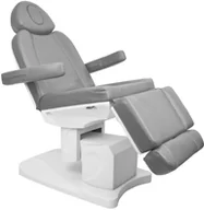 Fotele kosmetyczne - ACTIVESHOP FOTEL Kosmetyczny Elektr. Azzurro 708a Szary 10003_110576 - miniaturka - grafika 1