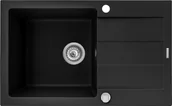 Zlewozmywaki - Pyramis Zlew SPARTA 76x44) 1B 1D volcano 70166701) - miniaturka - grafika 1