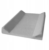 Inne akcesoria do pielęgnacji dzieci - BabyMatex Pokrowiec na przewijak frotte grafit - miniaturka - grafika 1