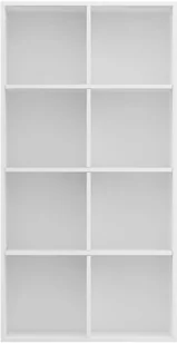 vidaXL Regał na książki/szafka, biały, 66x30x130 cm, płyta wiórowa - Regały - miniaturka - grafika 6