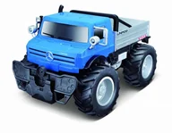 Modele zdalnie sterowane - Maisto SAMOCHÓD ZDALNIE STEROWANY RC MERCEDES-BENZ UNIMOG NIEBIESKI 82301 - miniaturka - grafika 1