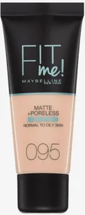 Maybelline Podkład Fit Me Matte & Poreless 95 Fair Porcelain 30ml bt_fragla_216306 - Podkłady do twarzy - miniaturka - grafika 2