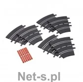 Akcesoria i części modelarskie - Carrera Evolution 6 krzywych 30 płaskich do Evo i 132 20020577 - miniaturka - grafika 1