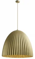 Lampy sufitowe - Sigma złota lampa wisząca TELMA L 32300 lampa sufitowa z dużym złotym kloszem do salonu średnica 70 cm 32300 - miniaturka - grafika 1