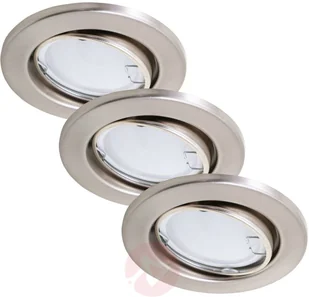 Briloner Oprawa wpuszczana LED 7221-032 3 szt. nikiel - Oprawy, klosze i abażury - miniaturka - grafika 2