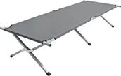 Meble turystyczne - vidaXL vidaXL VidaXL Łóżko kempingowe 210x80x48 cm XXL szare 47738 - miniaturka - grafika 1